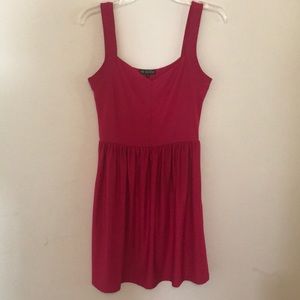 Pink Skater Dress with Pockets!